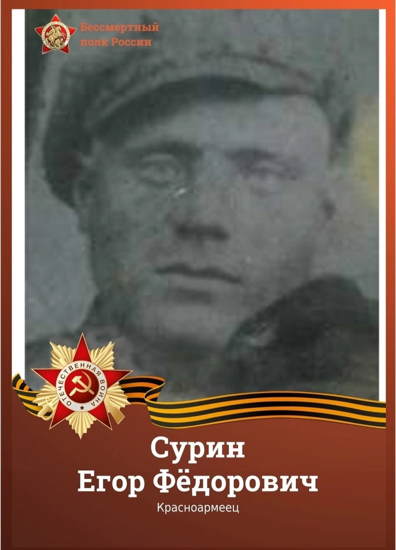 Сурин Егор Федорович