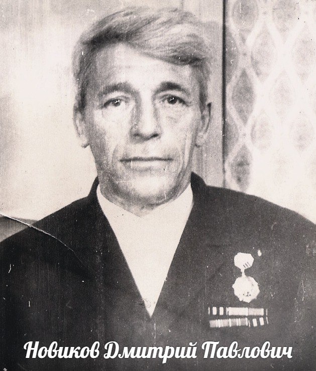 Новиков  Дмитрий  Павлович