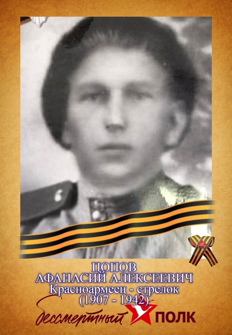 Попов Афанасий Алексеевич